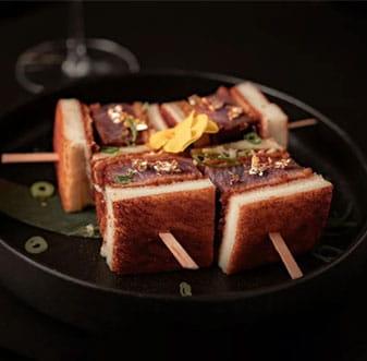 Wagyu Katsu Sando — OKOZ Antwerp (popup) Wagyu Katsu Sando bij OKOZ Antwerpen